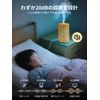 [2025 New, Multi-function] Humidifier, Aroma Diffuser, Small, Tabletop, Type-C Rechargeable, Ultrasonic Type, Large Capacity, 6.1 fl oz (230 ml), Aroma Compatible, RGB Light, Auto Shut-off Function