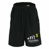 Artwork Skoube Volleyball Half Pants, Dry, Practice Wear, Volleyball Evolution, Black