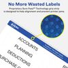 Avery 5166 Permanent Filing Labels, 1/3 Cut, 750/PK, Orange