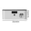 Toothbrush Holder Sterilizer UV Light Strong Adhesive, 5 Slots, LCD Digital