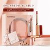 Eyeshadow Lipstick Set Easy Color Long Lasting No Makeup Beginner Friendly Set Makeup Tools 3