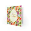 Wee Blue Coo HAPPY EASTER EGG FLOWERS BLANK GREETINGS CARD ART