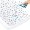 Waterproof Quilted Crib Mattress Protector, 52X28", Extra Soft & Breathable