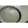 Reflective Black Reflective Bubble Spiral Duct WRAP HVAC Insulation Roll 6" X100'