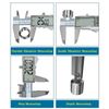 Digital Calipers, DITRON 6" Vernier Caliper- Electronic Micrometer with Large...