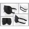 XP Design Eye Mask, Good Sleep, Sleeping Goods, Sleep, Nap, Blackout, Travel, Blindfold, Eye Fatigue, Lightweight, Silk Sleep Mask (Black)
