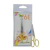 6E 3.5-inch Half Gold Fix Screw, Curved Nail Scissors