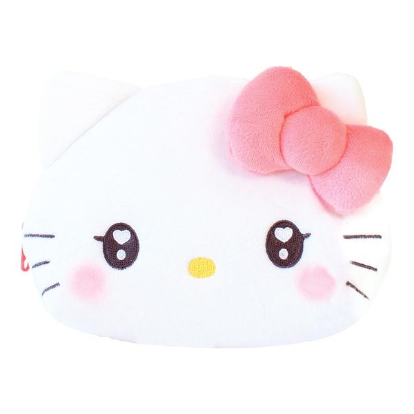 Tees Factory Sanrio Plush Shell Shaped Face Pouch Hello Kitty SR-5544202KT