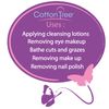 Cotton Tree 100% Pure Cotton, Super Soft Cotton Wool Pleat, White