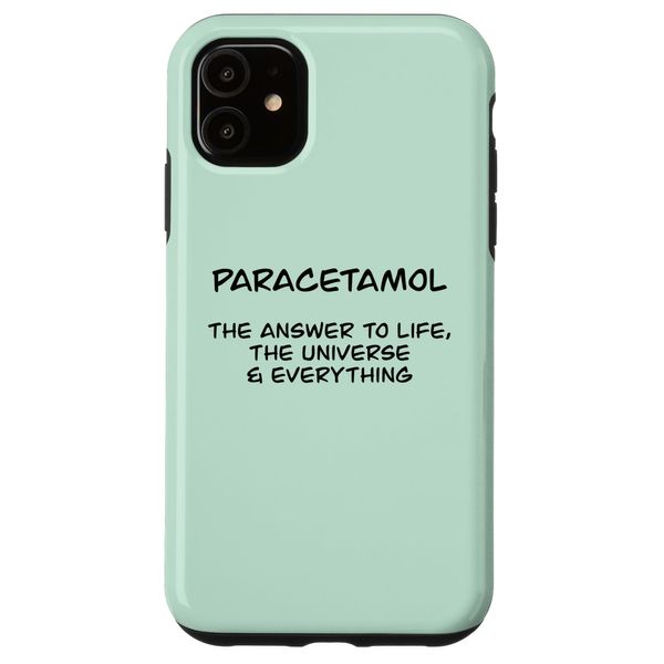 iPhone 11 Paracetamol: The Answer to Life, the Universe, & Everything Case