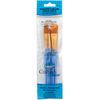 ROYAL BRUSH MANUFACTURING Brush Gold TAKLON 3/PKG, One Size