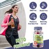 Fiber Prebiotic Gummies Sugar Free, Keto Friendly Dietary Supplements