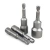 5-13 mm Hex Shank Nut Setter Driver, Drill Bit Set Powerful Socket Combination Quick Change Metric Nut Driver Set 9 Pcs Impact Driver Bit Set