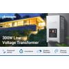 DEWENWILS 300W Low Voltage Landscape Transformer with Photocell Sensor & Timer,