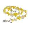 SAMMI Outdoor Yellow White Flower Shape Mask Strap