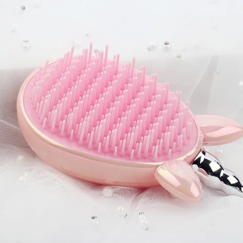 ShanBye Unicorn Detangle Hair Brush, Hair Brush Without Pulling for Thick, Wavy, Curly or Thin Hair - Child Friendly, Head Massage Brush for Women, Girls and Boys - Purple