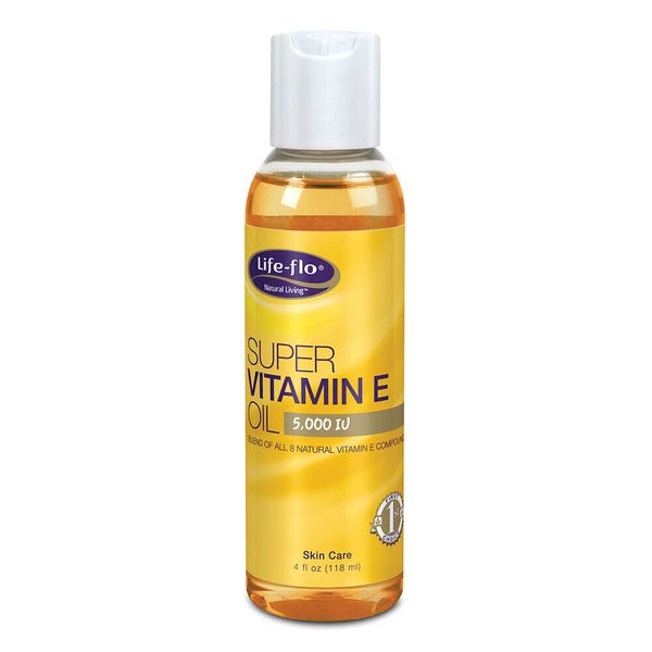 Life-flo Super Vitamin E Oil 5000IU with 8 Vitamin E Compounds | 4oz