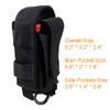 Tactical Multi Pockets Plier Knife Sheath Bag Holder Organizer MOLLE Tools Pouch