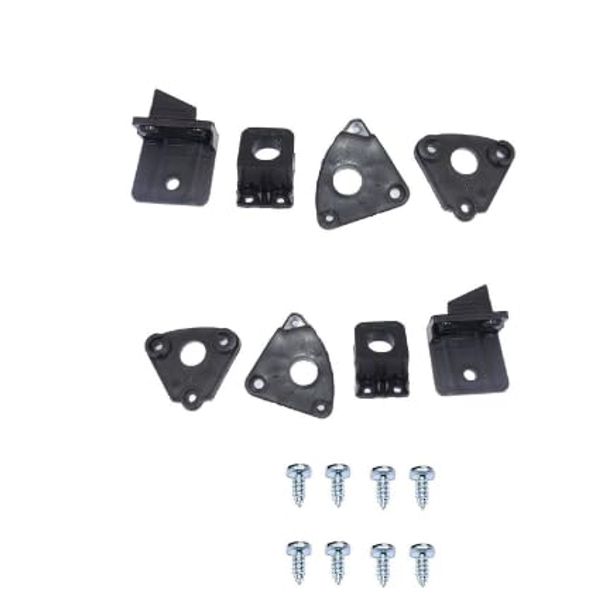 Headlight Repair Kit Bracket Mount Clips Left & Right For VW Touran