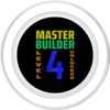 Master Builder Level 4 Unlocked 4th Birthday Building Blocks PopSockets PopGrip for MagSafe