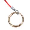 AB Tools 1m 2mm Braked Trailer Break Away cable (red) TR027