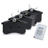 Brake Pads + Brake Discs + Wheel Bearing Kit + ABS Rings Rear Axle