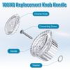 Enhon 4 Piece Replacement Kit for Moen 100710 Handle, Compatible Single Handle Faucet, Chrome Insert