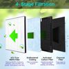 Flintar 2-Pack of Premium H13 Grade True HEPA Replacement Filter Set, Compati...