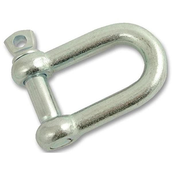 DEE Shackle 6MM BZP (PK10) Fasteners & Hardware Shackle