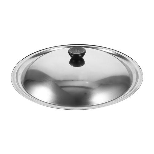 ABOOFAN Universal Lid for Pots Pans Skillets Stainless Steel Cooking Pan Cookware Lid Replacement Pot Lid Cover Skillet Wok Lid with Round Knob Handle 10inch