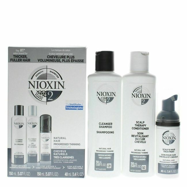 Nioxin System 2 Natural Hair Progressed Thinning Trial Kit