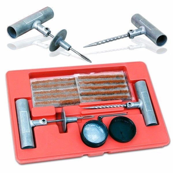 AUTO CAR TUBELESS TIRE REPAIR PLUG PATCH TOOL KIT