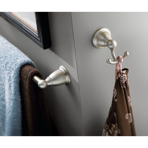 Moen YB2224CH Brantford Collection 24-Inch Bathroom Single-Towel Bar, Chrome