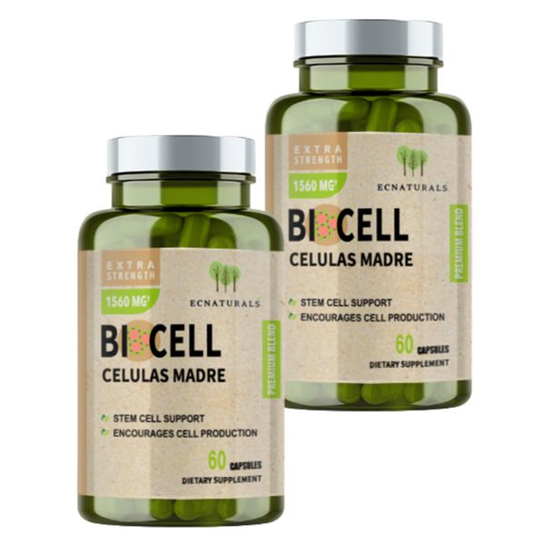 BICELL BIOCELL Celulas Madre 2 Pack Regenerador Celular Soporte Stem Cell