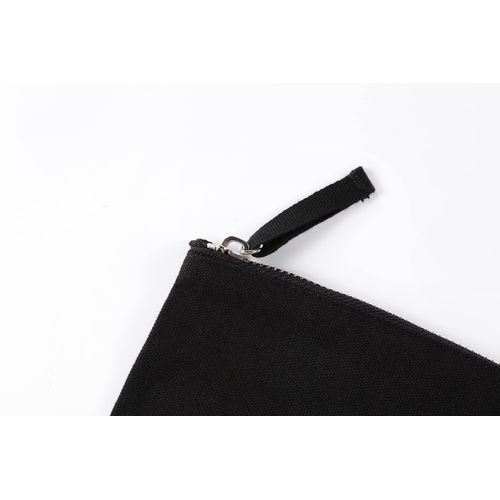 Black Varsany Personalised Crystal Make Up Accessory Bag, Black or Ivory, Any Name Diamante Crystals Perfect for Any Occasion, Christmas, Birthdays Weddings