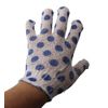 Dependable Industries inc. Essentials 4 Pairs Exfoliating Gloves - Premium Scrub Wash Mitt for Bath or Shower - Luxury Spa Exfoliation Accessories For Men and Women (Printed)