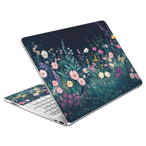 Laptop Skin Decal HP 15.6" - Botanical, Laptop Cover Sticker, No Cutting Required, No Bubble, Waterproof, Scratch Resistant - Including Wide Screen and Wrist Pad