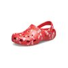 Crocs Unisex Children's Classic Vday Clog T, Cherry red, 27/28 EU