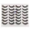 Newcally False Eyelashes Natural 3D Lashes Cat Eye Look Faux Mink Lashes Fluffy Strip 14 Pairs, Multipack