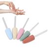 Silicone Grinder Nail Drill Set, 5-Piece Set, Nail Art Drill Bits, Salon Manicure Kit for Pro Nail Files, for Nail Grinder Machine Polishers, Rubber, Electric Accessories, Manicure Tool