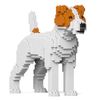 JEKCA Jack Russell Terrier 01S-M01 | Plastic Building Blocks | Age 14+
