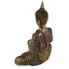Something Different Large Thai Buddha tealight holder, gold, bronze