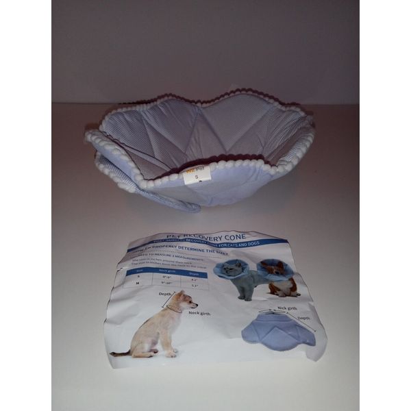 pet recovery collar cone small