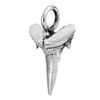 AeraVida Mini Shark Tooth .925 Sterling Silver Pendant