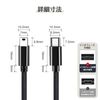 Akkerds Type-C to Mini USB Data Cable, Various Mini USB Devices, Laptop Transfer Camera Hard Disk Box Connection Data Cable, Supports MP3/4/5 Charging, 0.5M (Black)