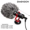 Technical Pro Condenser Compact on-camera Microphone, for Vlogging w Smartphones