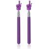Teacher Pointer Sticks Finger,Pointer for Classroom,Telescoping Hand Pointer, Retractable Classroom Pointer Fingers for Elementary School Kindergarten Teacher,Classroom Supplies (2 PCS, Purple)