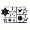 Patchwork Cutters - Christmas Snowflake and Stars - Sugarcraft Cutter