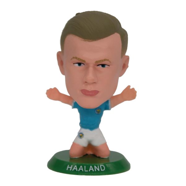 SoccerStarz SOC1607 Manchester City Mini Football Figurine, Multicolor