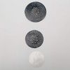 Capiz Garland, Set of 4, 2 x Light + 2 x Dark, Length: 180 cm